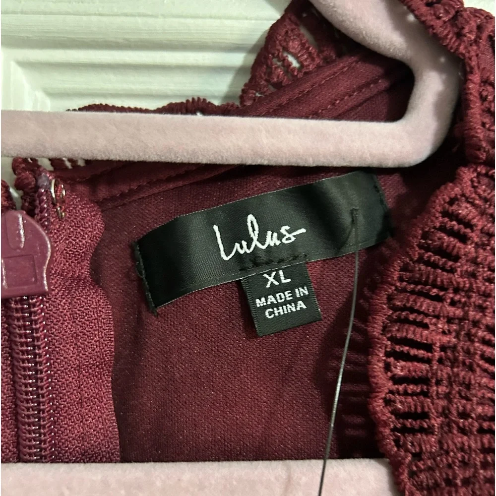 XL lulus crochet top dress - Picture 6 of 8